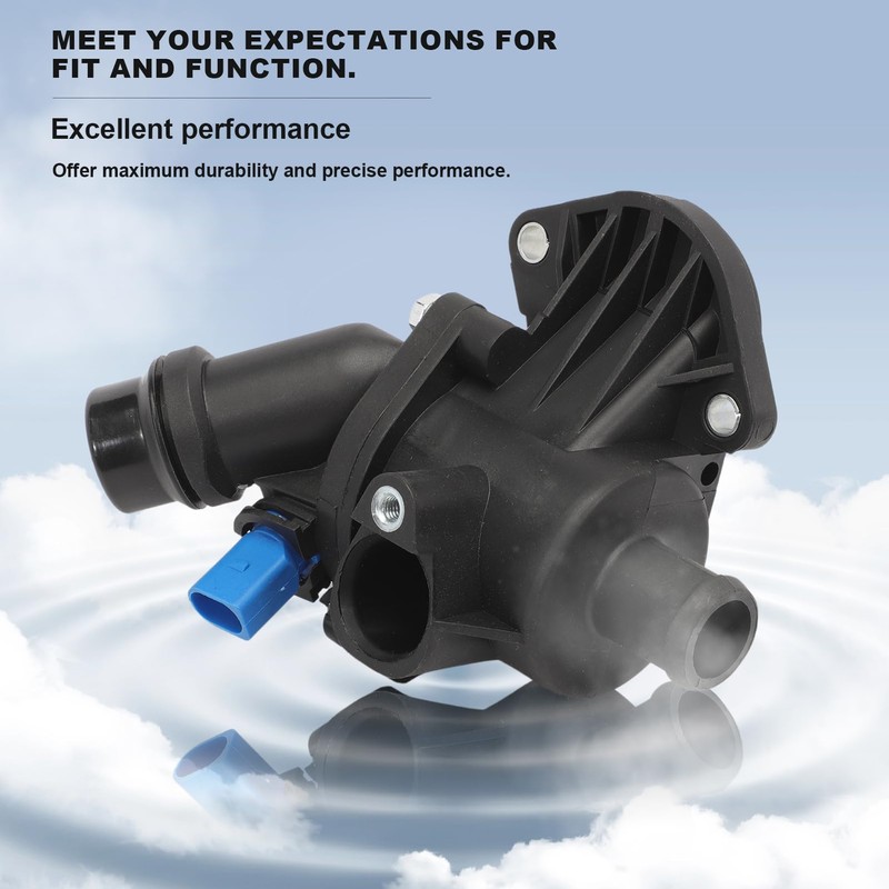 Konuooer Thermostat Coolant Compatible with A4 8E2 8E5 8EC 8ED