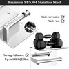 Tindbea Mega Size Toilet Paper Holder with Shelf + Towel
