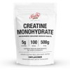 HERTHY FOODs Creatine Monohydrate Fine Powder 500G - 100 Servings 5000mg (5g) per serving Unflavored for muscle growth recovery in men and women, 1 pack / HERTHY FOODs 크레아틴 모노하이드레이트 미분말 500G - 100인분 1회 제공량당 5000mg (5g) 남성 및 여성 근육 성장 회복을 위한 미향료, 1개