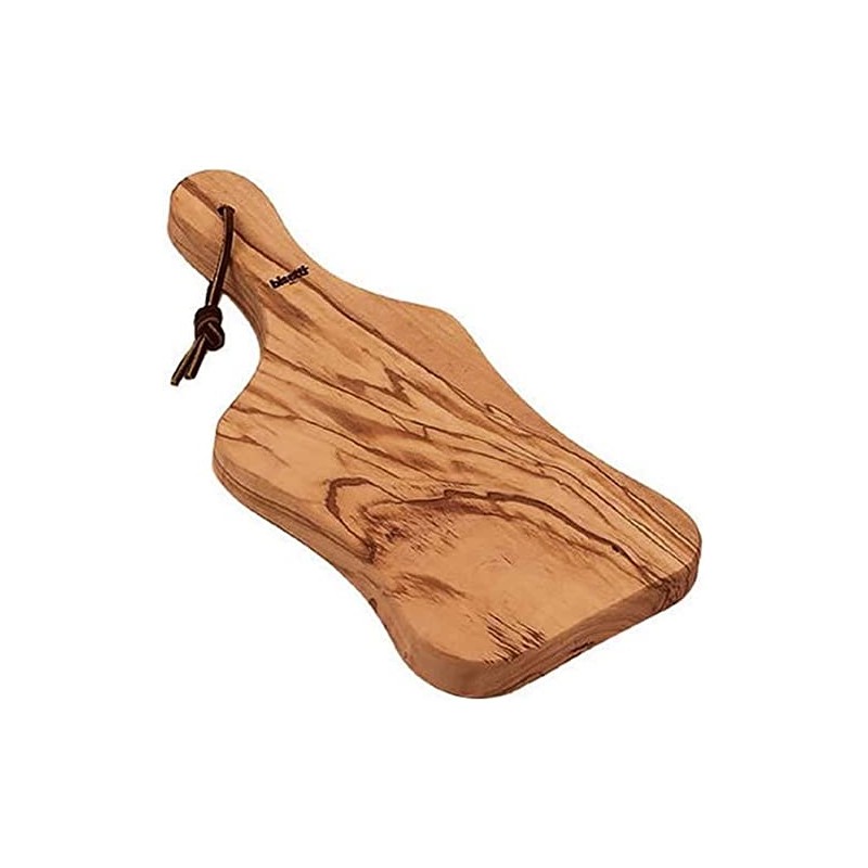 Bisetti 12.2 x 5.5 x 0.5 Inch Rustic Olive Wood