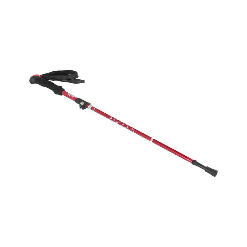 Aluminium Alloy Trekking Poles 5 Sections Collapsible Hiking Walking Climbing