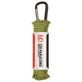 GEAR AID 13248 Tent, Turf, Lightweight, Durable, Multi-Purpose Cord, Paracord 325, 50 ft, Green