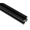 500mm ZYLtech Black 2020 (20mmx20mm) T Slot Aluminum Extrusion for