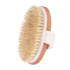 Haobase Dry Body Brush - Improves Skin's Health And Beauty - Natural Bristles