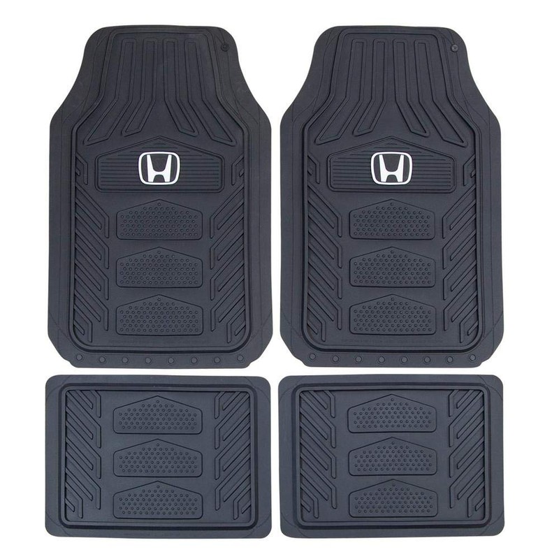Plasticolor Honda Weatherpro 4 Pc. Floor Mat Set, Black, One