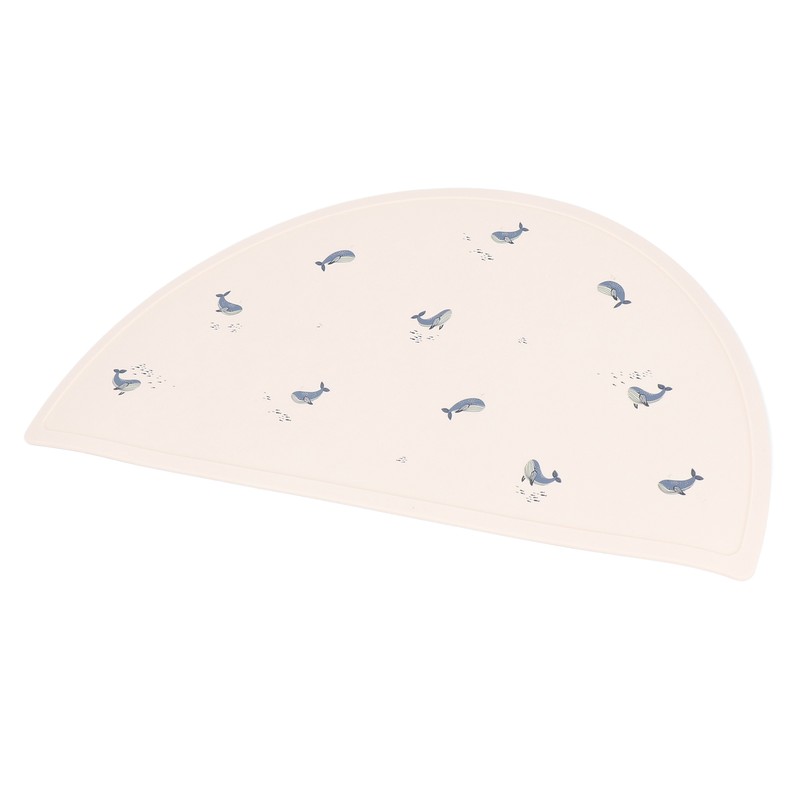 Baby Meal Mat Silicone Waterproof Simple Baby Placemat Feeding Mat