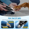 ianciu Dog Nail Grinder, 6-Speed Quiet Electric Dog Nail Trimmers,