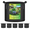iPower Aeration Container with Strap Handles for Garden and Planting,