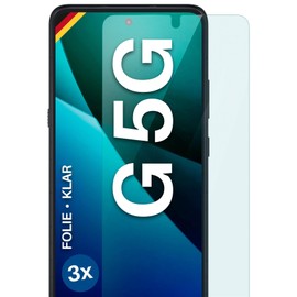 moex FlexProtect Screen Protector Compatible with Motorola Moto G 5G Screen Protector Only 0.2 mm Thin HD Ultra Clear and Extra Scratch-Resistant - Pack of 3