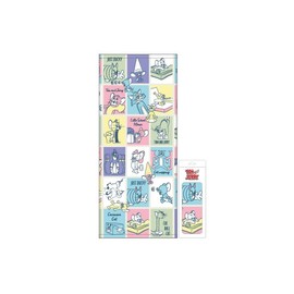 Marushin Towel Gift Tom and Jerry Funny Pastel 4105013300 Box: Approx. 12.4 x 4.3 x 1.4 inches (31.5 x 11 x 3.5 cm), Towel Size: Approx. 13.4 x 31.5 inches (34 x 80 cm)