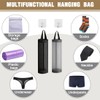 2 Pack Plastic Bag Holder, Hanging Garbage Bag Holder, Hanging