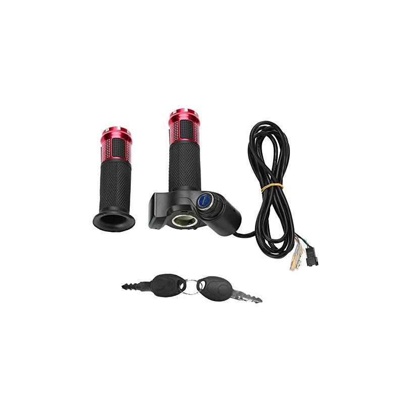 Throttle Handlebar, Throttle Handle and Grip with LED Display Key