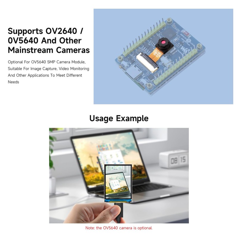 Waveshare 2 inch ESP32-S3 Display Development Board, 240 x 320,