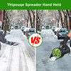 Yhtpouqe Yhtpouqe Hand held Spreader, Seed Spreader for Ice Melt,