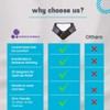 Purple Bubble Lumbar Belt Self-Heating Back Brace for Men &