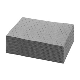50 Pcs Oil Absorbent Pads, 25 x 33cm Spill Control Sheets,Water Absorbent Pads Spill Pads General Purpose Absorbent Sheets for Oil and Water Based Fluids