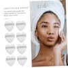 8pcs Heart-shaped Makeup Sponges Soft Foundation Puff for Loose and
