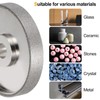 HARFINGTON Diamond Lapidary Wheel 6 Inch x 1 Inch Arbor