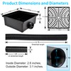 Prestantious Gutter Downspout Catch Basin, Upgraded Version 12"×12" Catch Basin