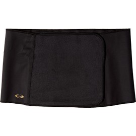 Gunze RIZAP Hot & Shape Waist Shaper, Adjustable Type, Women's, Black, M-LL, Black