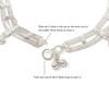 Traditional Indian Jhanjar Silver Bells Anklet Payal Set for Women