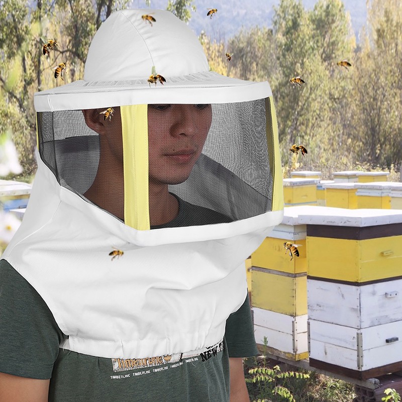 Protective Bee Keeping Hat Veil Anti Bee Net Cap Apiculture