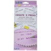 PME Create N Press Message Set, White, 28 x 12