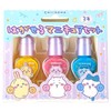 Race Chiikawa Peel-Off Nail Polish 3-Piece Set B Ages 6
