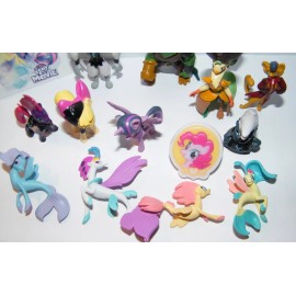 My Little Pony The Movie Party Favors Set of 14  New Figures, Sticker and Ring!