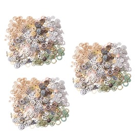 TEHAUX Vintage Steampunk Alloy Pendant Jewelry Gear Craft Decor for Men Women Unique Hanging Ornaments for Necklaces Bracelets Keychains Mixed Styles