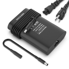 Dell 65W AC Charger for Dell Inspiron 15-3000 15-5000 15-7000 17-7000 17-5000 17-3000 2 in 1 Series 3501 3511 3583 3593 7573 5758 5755 5558 HA65NS5-00 XPS 9350 9360 la65ns2-01 Charger Laptop Power