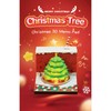 Christmas Tree 3D Memo Pad Innovative Paper Carving Art 3D