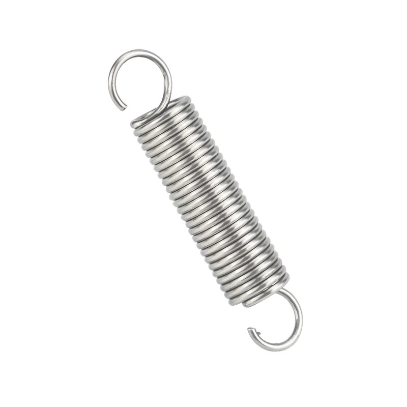 QWORK® 2PCS Extended Compressed Spring ,50mm Free Length , Extension
