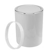 bremermann Bathroom Series Savona Cosmetic Bin with Swing Lid Plastic