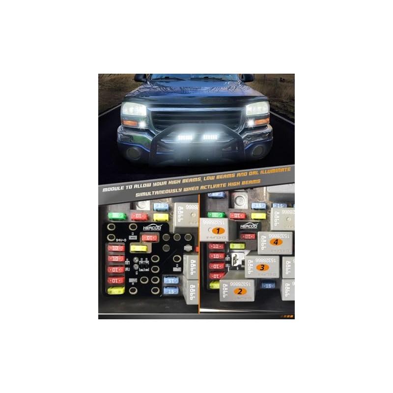 HERCOO 6 High Mod, Module for GM Low Beams High