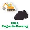 Crayola: ABC Matching Magnet Set – Vehicle-to-Go - 52pc Alphabet