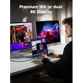 UGREEN Cable USB C a USB C de 240W USB4 Gen4 80Gbps Premium 17K Dual 8K Triple 4K Display PD3.1 Tipo C Carga Rápida Compatible con Monitores USB C, Ma