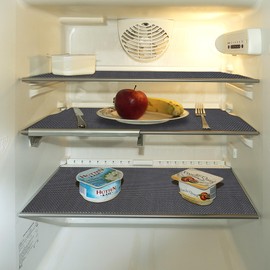 RAY STAR 12X180 Inch Shelf Liner for Kitchen Cabinets, Non-Adhesive Cabinet Liner Washable, PVC Drawer Liner for Dresser Non-Slip Bathroom Black