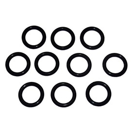 Captain O-Ring - Power Pressure Washer O-Rings for 3/8" Quick Coupler, High Temperature Viton FKM (10 Pack) [1/2" o-Rings to fit 3/8" QC Fittings]