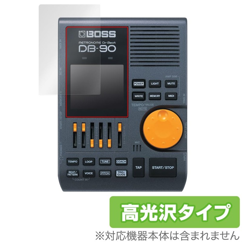 Miyabix BOSS Metronome Dr. Beat DB-90 Protective Film, Glossy, Fingerprint,