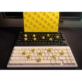 Akko Lubed / Filmed Akko V3 Cream Yellow Pro Linear Switches(110Ct