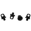 Haidong-1/4 Camera Screws Black 1/4-20 Camera Quick Install Metal Screws