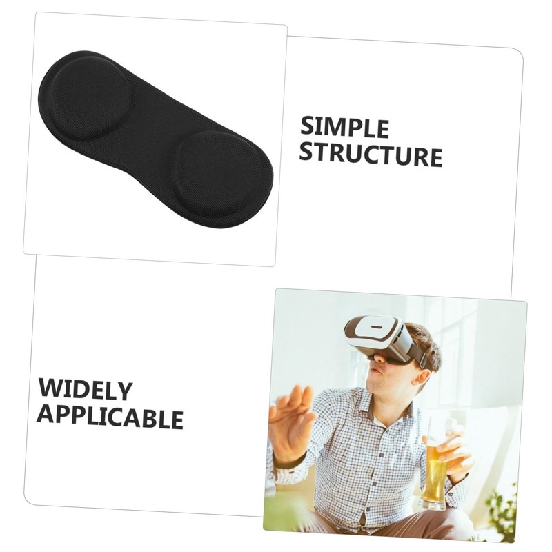 Mikinona Scratch Lens Cover for VR Dustproof Black Durable Memory