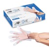 Pac-Dent Armor Disposable Protective Gloves Plus, Clear Premium Cast Polyethylene,