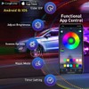 Car Underglow Lights, Yielinth Exterior LED Strip Lights with App