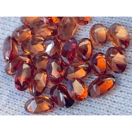 CALIFORNIA GARNET: Audrey Lynn Mine - spessartine micro faceted gems!