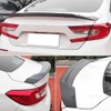 Carbon Fiber Look Trunk Spoiler Wing Compatible with 2018-2022 Honda