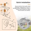 43037-01 Caster Yoke Wheel Spacer Compatible with Scag, 6-Pack