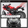 Gilumza Pull Back Motorcycle Toys, Pullback Gift with Music Light,