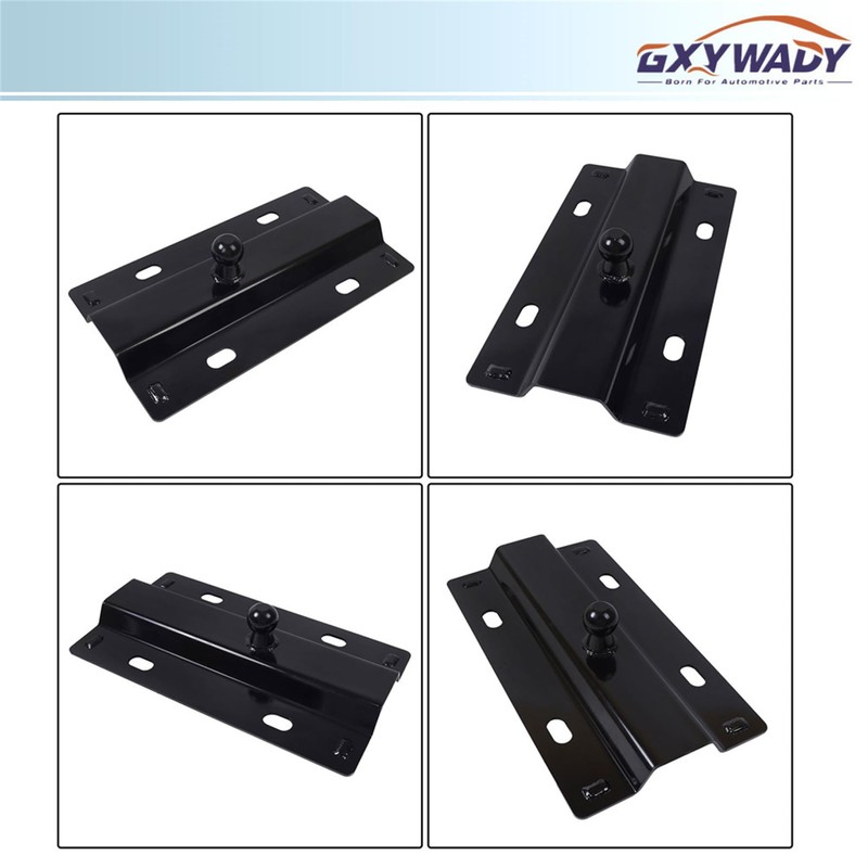 GXYWADY 30,000 Lbs Fifth Wheel Gooseneck Hitch Adapter Plate 2-5/16-Inch